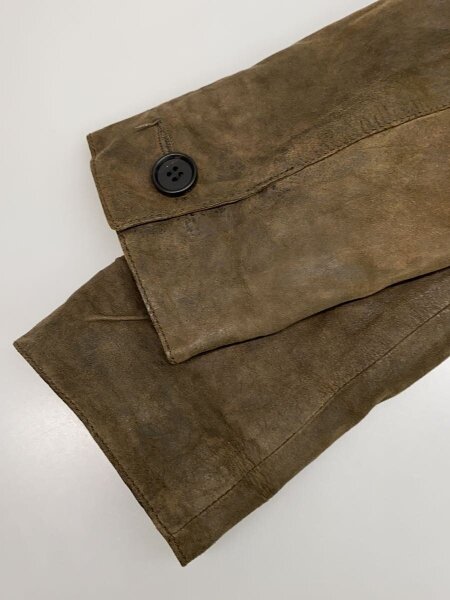 ALLSAINTS(オールセインツ) / ジャケット/S/山羊革/BRW/無地/ML100K