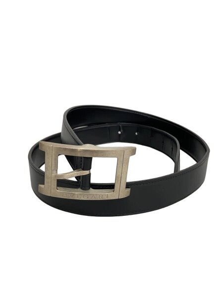 BVLGARI(ブルガリ) / ベルト/レザー/BLK/無地/メンズ// | 中古品の販売