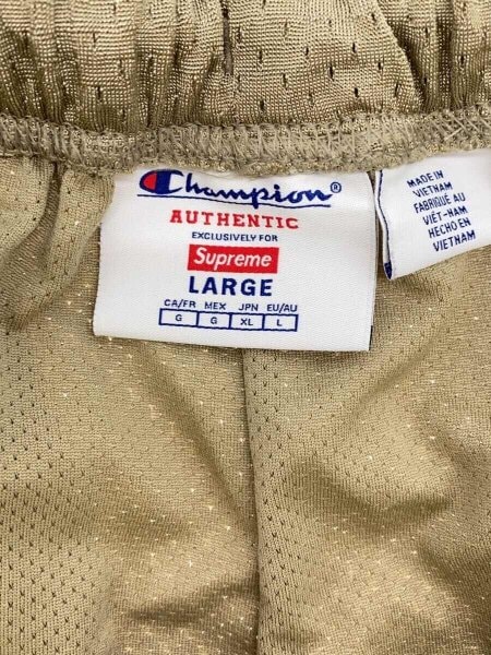 Supreme(シュプリーム) / 24ss/mesh short/L/ポリエステル/BEG | 古着