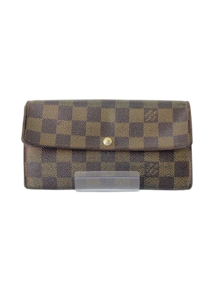 LOUIS VUITTON(ルイヴィトン) / 1)ポルト・フォイユ・サラ_ダミエ 