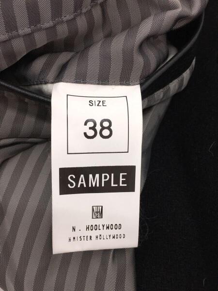 N.HOOLYWOOD(エヌハリウッド) / スタジャン/38/ウール/BLK/ロング丈