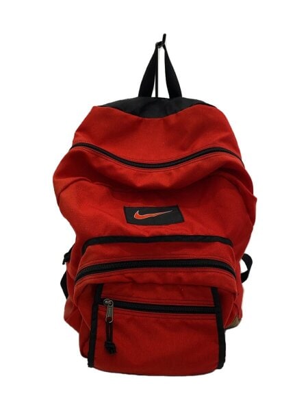 NIKE(ナイキ) / 90s/ボトムレザー/色褪せ有リュック/キャンバス/RED 