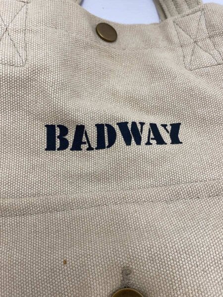 BADWAY(バッドウェイ) / ショルダーバッグ/コットン/BEG | 中古品の 