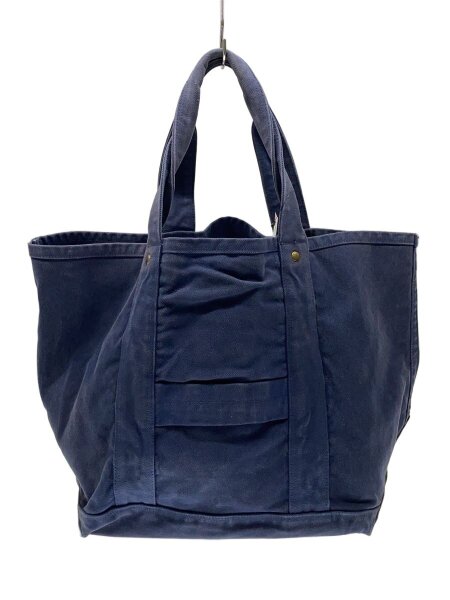 Butler Verner Sails バトラーヴァーナーセイルス トートバッグ -- NVY 無地 中古品の販売 ・通販なら