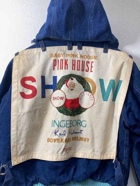 PINK HOUSE(ピンクハウス) / 90s/サンタクロース/ゼッケン付き/デニム 