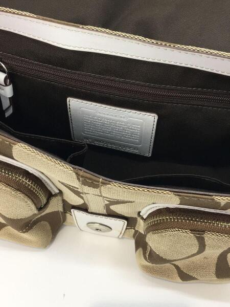 COACH(コーチ) / ショルダーバッグ/キャンバス/ベージュ/総柄/11950