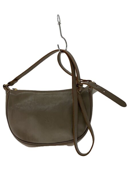 IL BISONTE(イルビゾンテ) / ショルダーバッグ/レザー/ブラウン