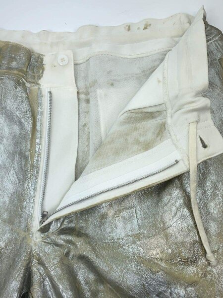 COMME des GARCONS HOMME PLUS / ムラプリントメタリックショーツ/21ss/ショートパンツ/XL/ポリエステル/SLV/PG-T027 COMME des GARCONS HOMME PLUS(コムデギャルソンオムプリュス) / ムラ