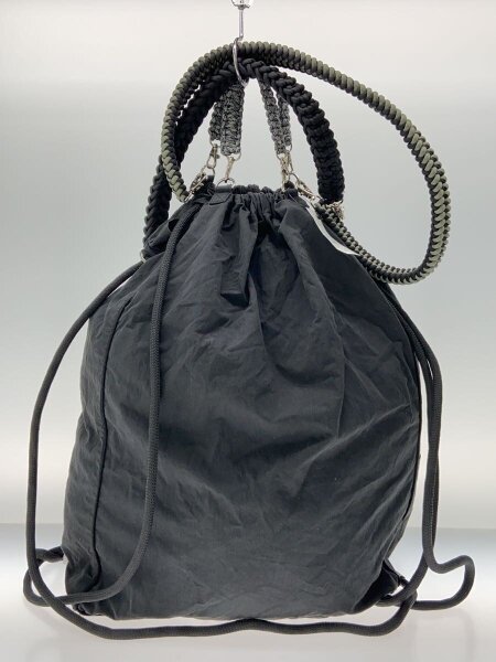 PARANOID(パラノイド) / FLEXIBLE BAG/ショルダーバッグ/コットン/BLK 