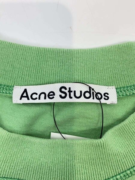 Acne Studios(Acne) / Tシャツ/S/コットン/GRN/FN-MN-TSHI000245 Acne Studios(Acne)(アクネストゥディオズ(アクネ)) / Tシャツ/S