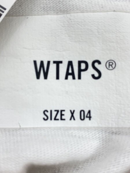 WTAPS(ダブルタップス) / 長袖Tシャツ/4/コットン/WHT/241ATDT-CSM15 