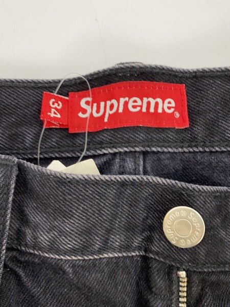 Supreme(シュプリーム) / Supreme/22FW/BAGGY JEANS BLACK/34/コットン 