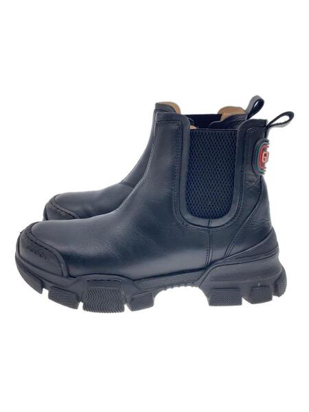 GUCCI(グッチ) / キッズ靴/--/ブーツ/レザー/BLK/629739 | 中古品の  