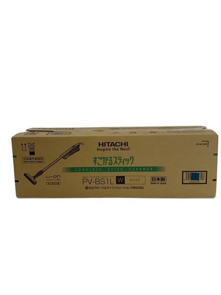 HITACHI(ヒタチ) / 掃除機 すごかるスティック PV-BS1L(W) | 中古品の
