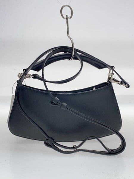 OSOI(オソイ) / BELTED BROCLE SMALL/ショルダーバッグ/レザー/BLK 
