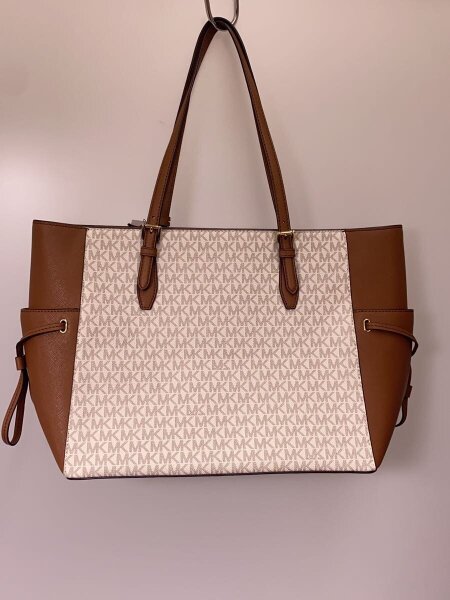MICHAEL KORS(マイケルコース) / トートバッグ/フェイクレザー/WHT/総