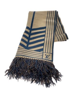 ルイヴィトン エシャルプM76240 モノグラムマフラー 中古 BS99 LOUIS  