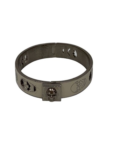 Alexander McQueen スカルバングル シルバー925 Alexander McQueen スカルバングル シルバー925 ゴローズ風 Alexander