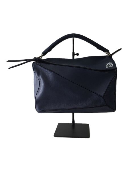 LOEWE(ロエベ) / PUZZLE BAG/ミディアム/レザー/ネイビー | 中古品の 