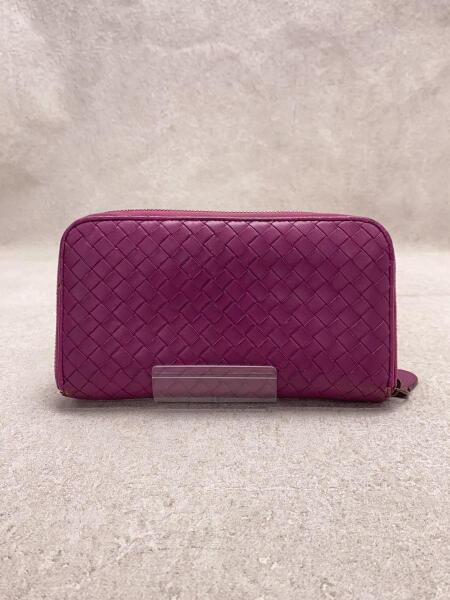 BOTTEGA VENETA(ボッテガヴェネタ) / 長財布/レザー/ピンク/レディース 