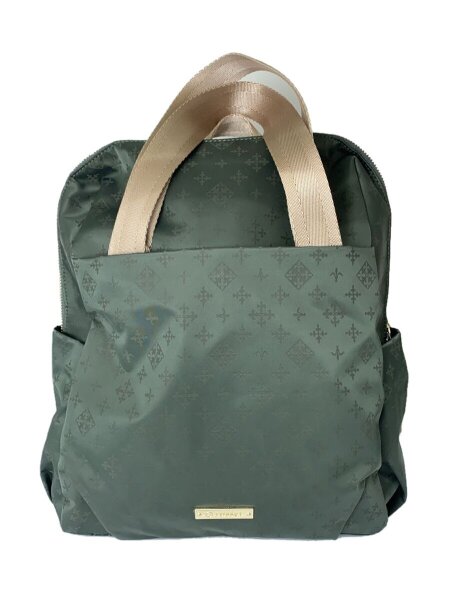 極美品 russet ラシット リュック バックパック 総柄 レザー ゴールド