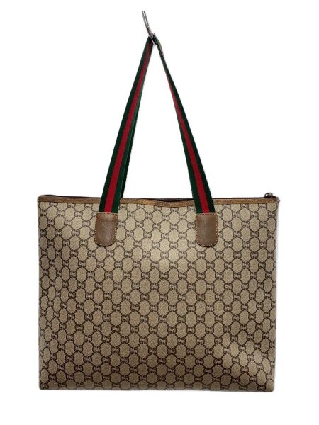 GUCCI PLUS(グッチプラス) / トートバッグ/GG柄/--/KHK/総柄 GUCCI PLUS(グッチプラス) / トートバッグ/GG柄/--/KHK/総柄