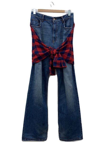 BALENCIAGA(バレンシアガ) / 20SS/シャツドッキングハイブリッドデニム 