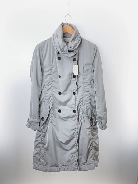 ISSEY MIYAKE(イッセイミヤケ) / 中綿コート/2/ポリエステル/GRY/無地