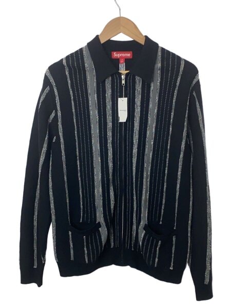 Supreme(シュプリーム) / 24FW/Speckle Stripe Zip Up Cardigan/S 