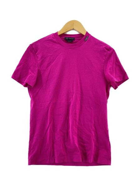 VERSACE(ヴェルサーチェ) / Tシャツ/XS/コットン/PNK/無地/A85177 