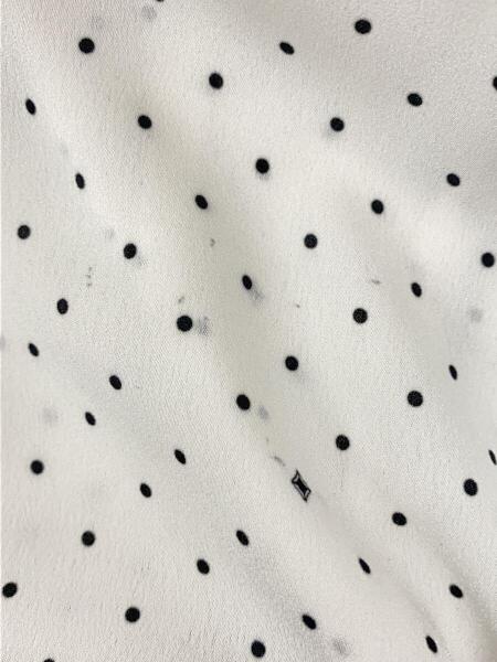 SNIDEL(スナイデル) / 半袖ワンピース/O/ポリエステル/WHT/ドット