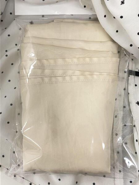 SNIDEL(スナイデル) / 半袖ワンピース/O/ポリエステル/WHT/ドット