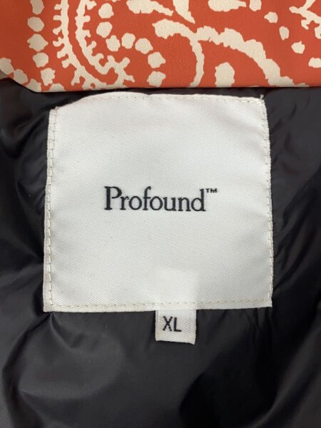 Profound(プロファウンド) / MULTI BANDANA PAISLEY PUFFER JACKET 