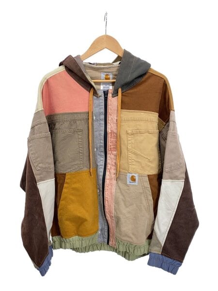 Carhartt パッチワークジャケット マルチカラー Carhartt パッチワークジャケット マルチカラー