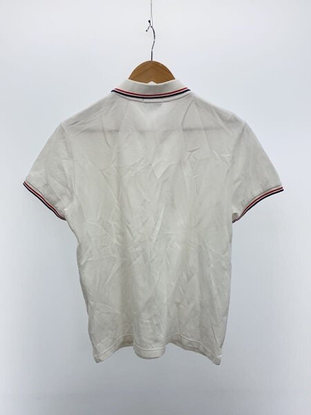 MONCLER(モンクレール) / ポロシャツ/M/コットン/WHT/無地/141-091
