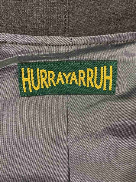 HURRAY HURRAY(フレイフレイ) / 3ピースセットアップ/コットン/BRW 