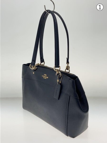 COACH(コーチ) / トートバッグ/レザー/NVY/無地/F25397 | 中古品の販売 