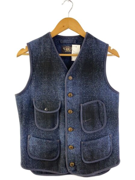 RRL(ダブルアールエル) / ベスト/XS/ウール/NVY// | 古着の販売・通販 