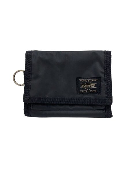 PORTER 三つ折り財布　ブラック　ストラップなし PORTER(ポーター) / 3つ折り財布/--/BLK/無地/メンズ/CAPSULE WALLET