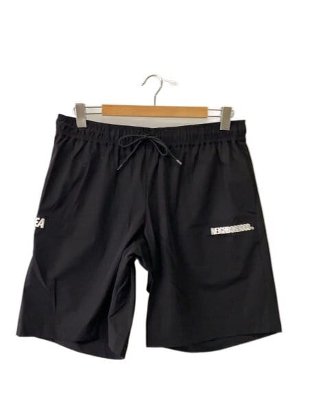 WIND AND SEA × NEIGHBORHOOD ブラックショートパンツ メンズ WIND AND