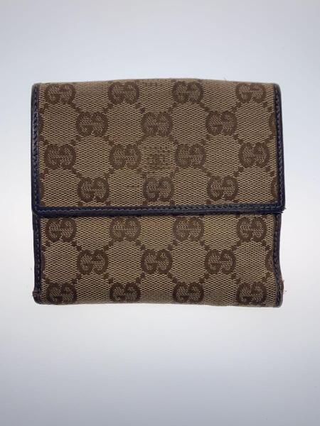 GUCCI(グッチ) / 2つ折り財布/キャンバス/CML/総柄/レディース/141411