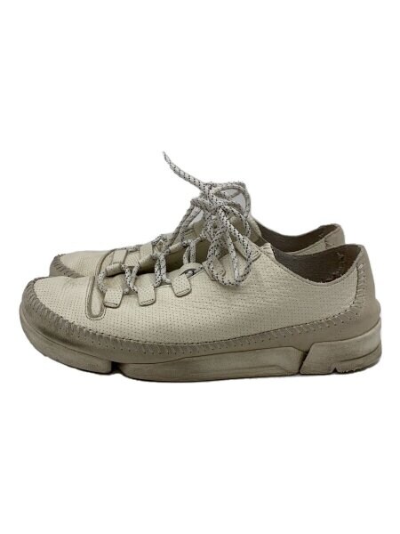 Clarks(クラークス) / ローカットスニーカー/26cm/WHT/レザー 