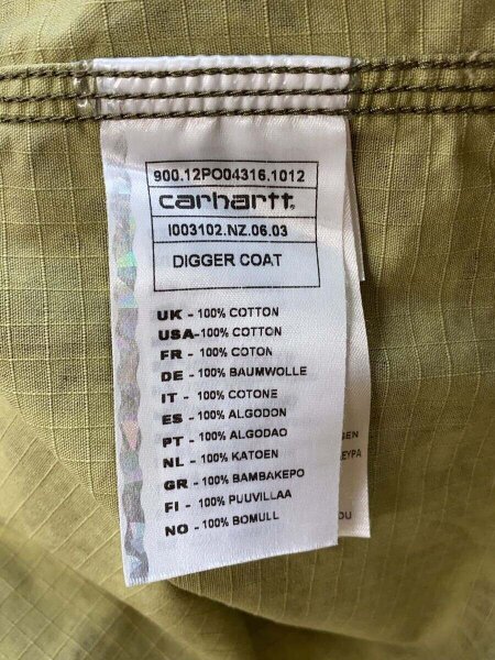 Carhartt(カーハート) / DIGGER COAT/カバーオール/L/コットン/マルチ