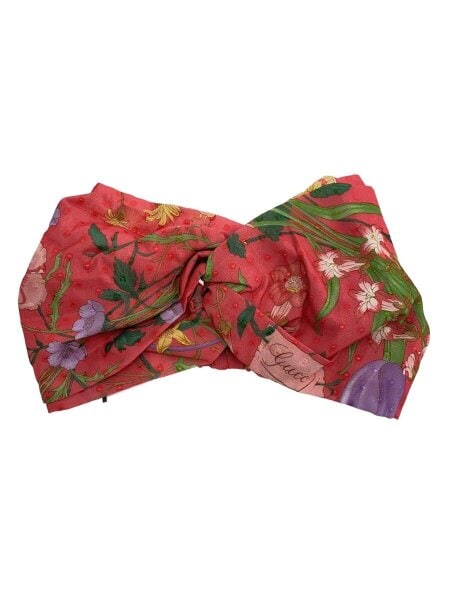 GUCCI(グッチ) / ヘアバンド/M/シルク/PNK/花柄/レディース/699507