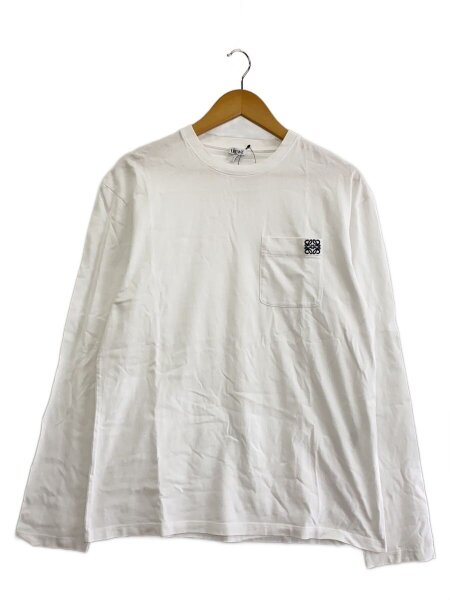 LOEWE(ロエベ) / ANAGRAM LONG SLEEVE T SHIRT/M/コットン/WHT 