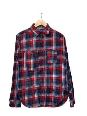 Engineered Garments XL 長袖シャツ ネイビー/マルチカラー Engineered Garmentsのシャツ検索結果|古着・中古品の通販サイト