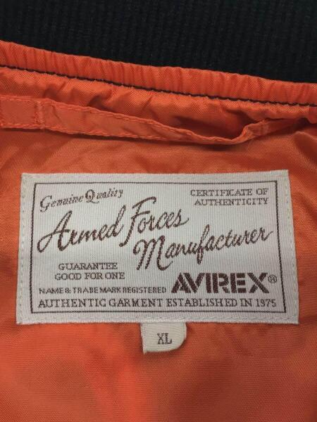 AVIREX(アヴィレックス) / フライトジャケット/XL/ナイロン/BLK