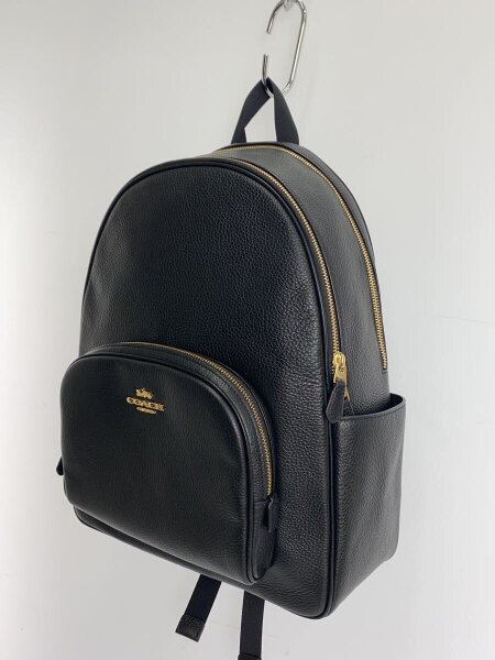 COACH(コーチ) / ラージ・コートバックパック/レーヨン/BLK | 中古品の 