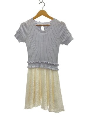 新品未使用】familiar 70 長袖カバーオール 前掛け セット 黄色