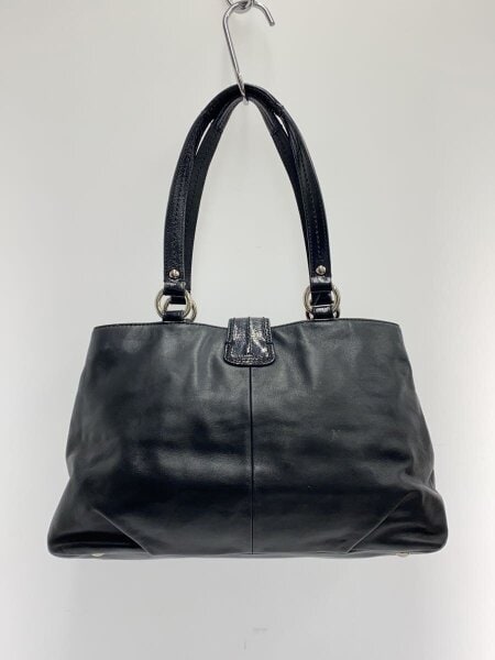 COACH(コーチ) / ショルダーバッグ_オールレザー/レザー/BLK | 中古品 